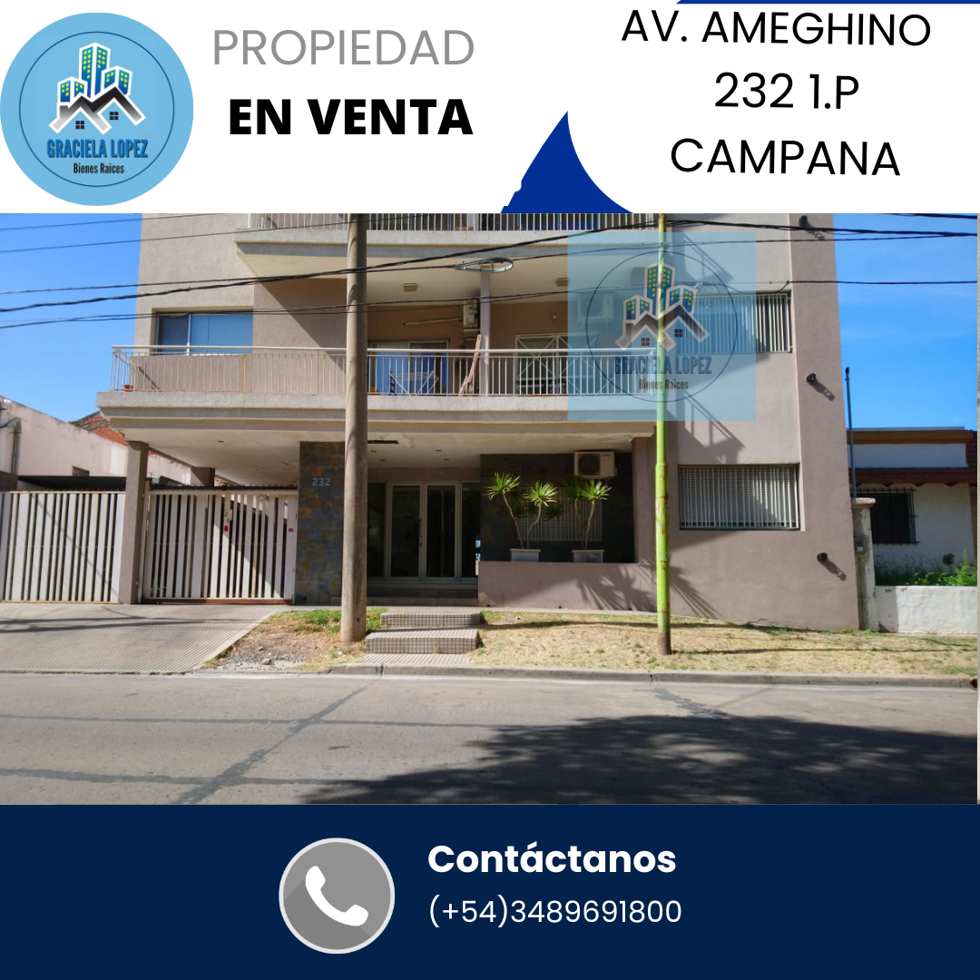 Av. AMEGHINO 232 1.P